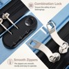 Vynxaria 3-Piece Hardshell Luggage Set ¨C ABS+PC Suitcases with Spinner Wheels, 20/24/28 Inch for Travel - 4 of 4