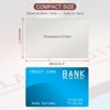 Unique Bargains Metal Blank Laser Engrave Printable DIY Name Cards 100 Pcs - 2 of 4