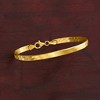 Ross-Simons Italian 18kt Gold Over Sterling Herringbone Bracelet - 3 of 4