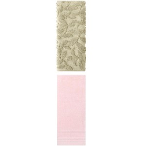 REGALWOVEN Absorbent Quick Drying Bathroom Hand Towels 14" x 30" 2 Pcs - 1 of 4