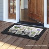 Briarwood Lane Doormat 30x18 Indoor Outdoor Checkered Mason Jars Spring For Spring Doormat - 3 of 4