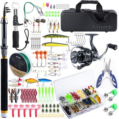 Probe Hues Rod and Reel Combo with Telescopic Pole and Lures