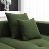 GlasFlength L Shaped Modular Sectional Sofa, Convertible Foam-Filled Cloud Compressed Couch for Living Room, Green, 105.5*45*31.5 - 3 of 4