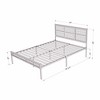South Shore Wooden Bed and Headboard Set - 2 of 2