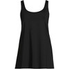 Lands' End Women's Scoop Neck Mini Swim Dress One Piece Swimsuit - 3 of 4