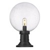 Z-Lite Laurent 1 - Light Lantern in  Black - 4 of 4