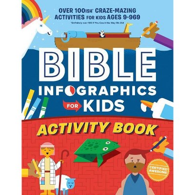 Bible Infographics for Kids(tm) Activity Book - by  Harvest House Publishers (Paperback)
