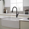 Single Handle Deck Mount Pull Down Sprayer Kitchen Faucet - 3 of 4