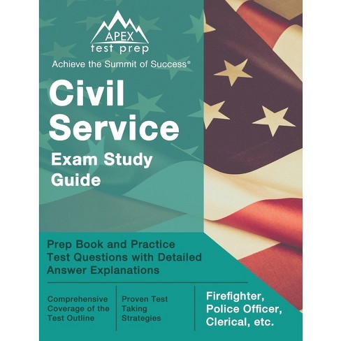 Civil Service Exam Study Guide - By Matthew Lanni (paperback) : Target