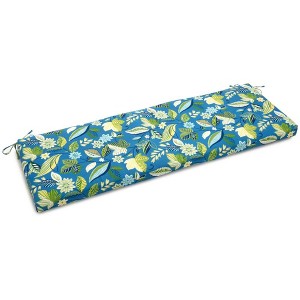Blazing Needles, 57-inch by 19-inch Outdoor Spun Polyester Loveseat Cushion - 1 of 1
