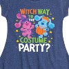 Girls' - Blue's Clues & You! - Witch Way To The Costume Party Fit & Flair Cap Sleeve Dress - 2 of 3
