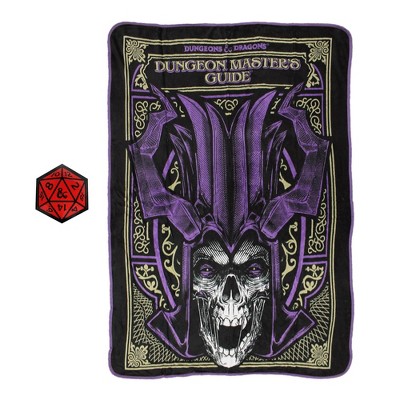 Just Funky Dungeons & Dragons 45 x 60 Inch Fleece Throw Blanket & Sticker