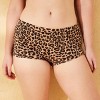 Women's Ribbed Textured Low-Rise Cheeky Swim Boyshorts - Wild Fable™ - 4 of 4