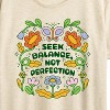 Women's - Instant Message - Seek Balance Not Perfection Short Sleeve Graphic T-Shirt - 2 of 4