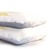 Deny Designs King April Lane Art Block Yellow Monogram K Microfiber Printed Pillow Sham - 3 of 3