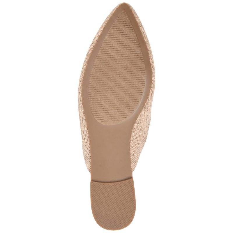 Journee Collection Womens Aniee Slip On Almond Toe Mule Flats, 6 of 11