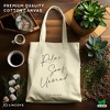Lincove Stylish Canvas Tote Bag - Eco-Friendly, Reusable Shopping Bag - Perfect for Daily Use, Groceries, and Travel - 4 of 4