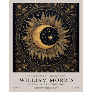 Poster Master William Morris - Stars & Moon - 1 of 2