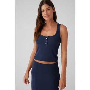 Sol Angeles Rib Henley Tank - 1 of 4