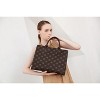 Paaaawaters leather tote bag 2024 new luxury middle-aged mother bag large capacity ladies handbag - 3 of 4