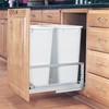 Rev-A-Shelf 5349 Series Double Pull-Out Cabinet Waste Container Trash Can with Soft Close - 2 of 4