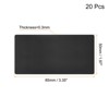 Unique Bargains Aluminum DIY Laser Printing Office Engraving Blank Metal Card - 2 of 4