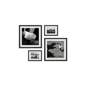Haus and Hues Harrow Gallery Frames with Real Glass and Mat - 1 of 4