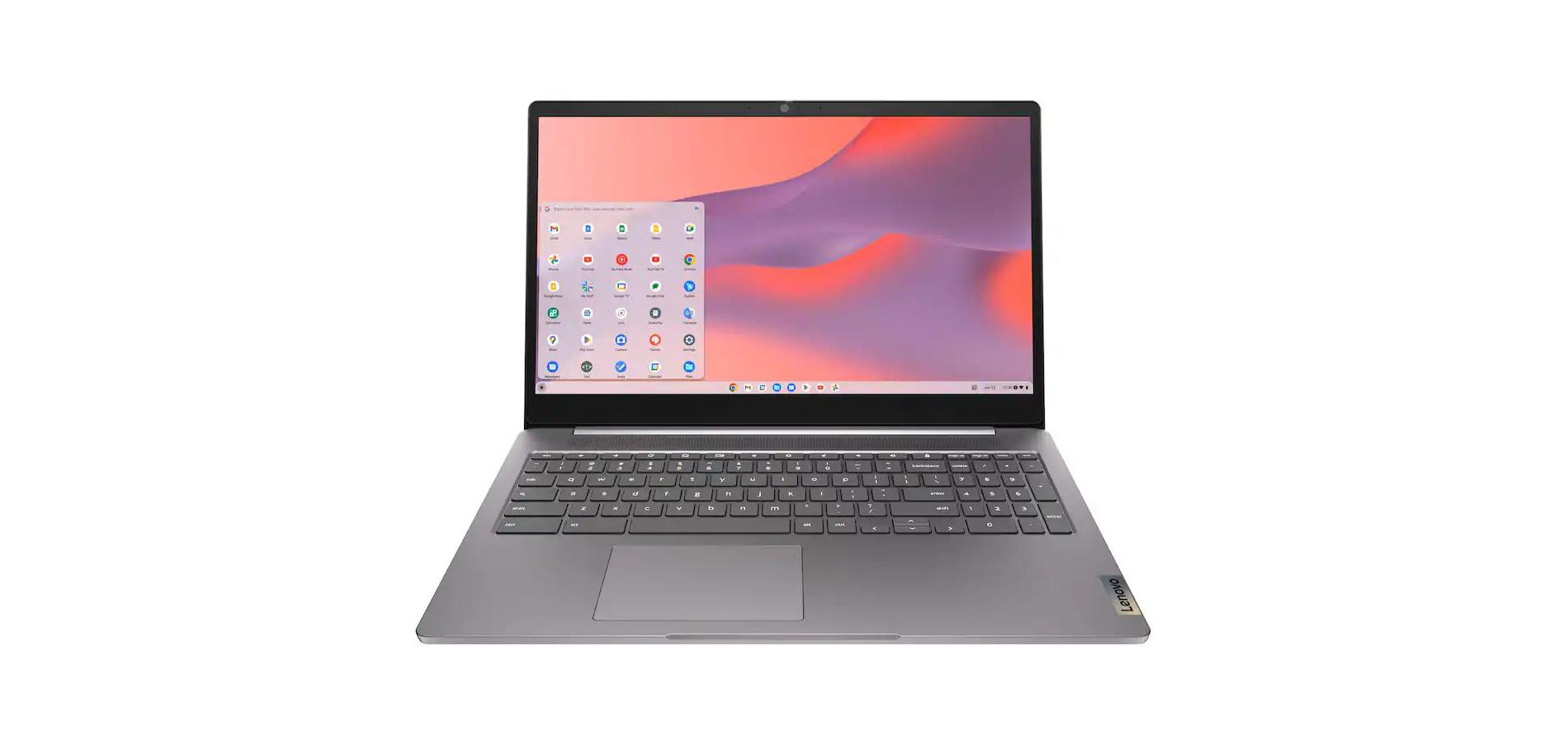 Lenovo - IdeaPad 3i Chromebook 15.6" Full HD Laptop - Intel Celeron - 4GB Memory with 64GB eMMC Storage - Arctic Grey