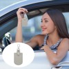 Unique Bargains Office Car ID DIY PU Leather Key Fobs with Key Rings 4 Pcs - 4 of 4