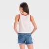 Girls' Guns N' Roses Graphic Tank Top - White - 3 of 4