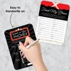Big Dot of Happiness Red Carpet Hollywood - 2-in-1 Movie Night Party Cards - Activity Duo Games - Set of 20 - 3 of 4