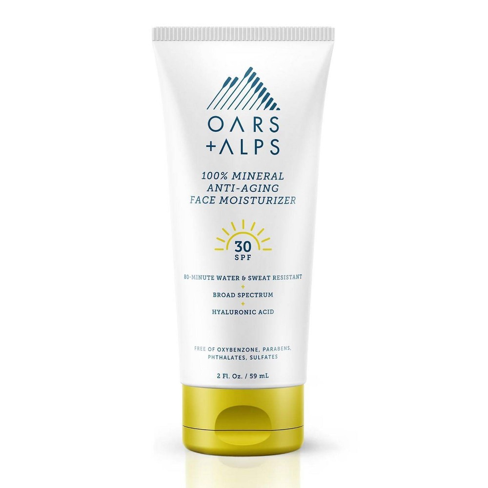 Photos - Sun Skin Care OARS + ALPS Mineral Sunscreen - SPF 30 - 2 fl oz: Face Lotion, Paraben-Free, Sulfate-Free, Vegan
