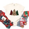 Simply Sage Market Women's Christmas Trees Short Sleeve Garment Dyed Tee - 3 of 4