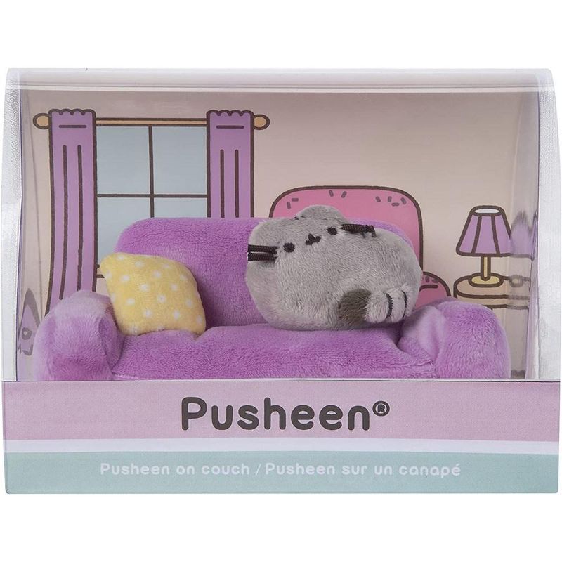 GUND Pusheen at Home with Pink Couch Plush Collector, 1 of 4