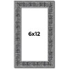 PosterPalooza | Panoramic Distressed Black Picture Frame - UV Acrylic, Foam Board Backing, Hanging Hardware - 2 of 4