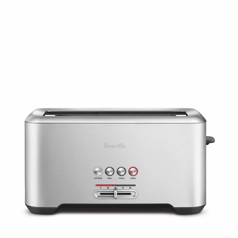 Breville Bit More Toaster 4 Slice Brushed Stainless Steel Bta730xl Target