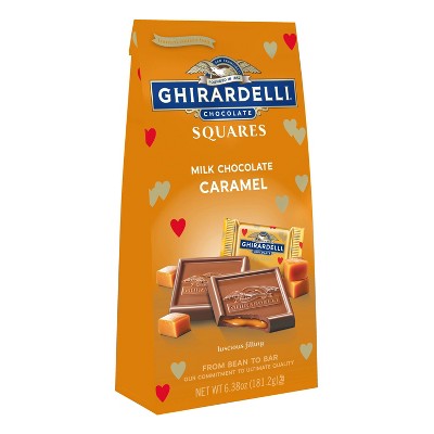 Ghirardelli Valentine's Day Milk & Caramel Tween Bag - 6.38oz