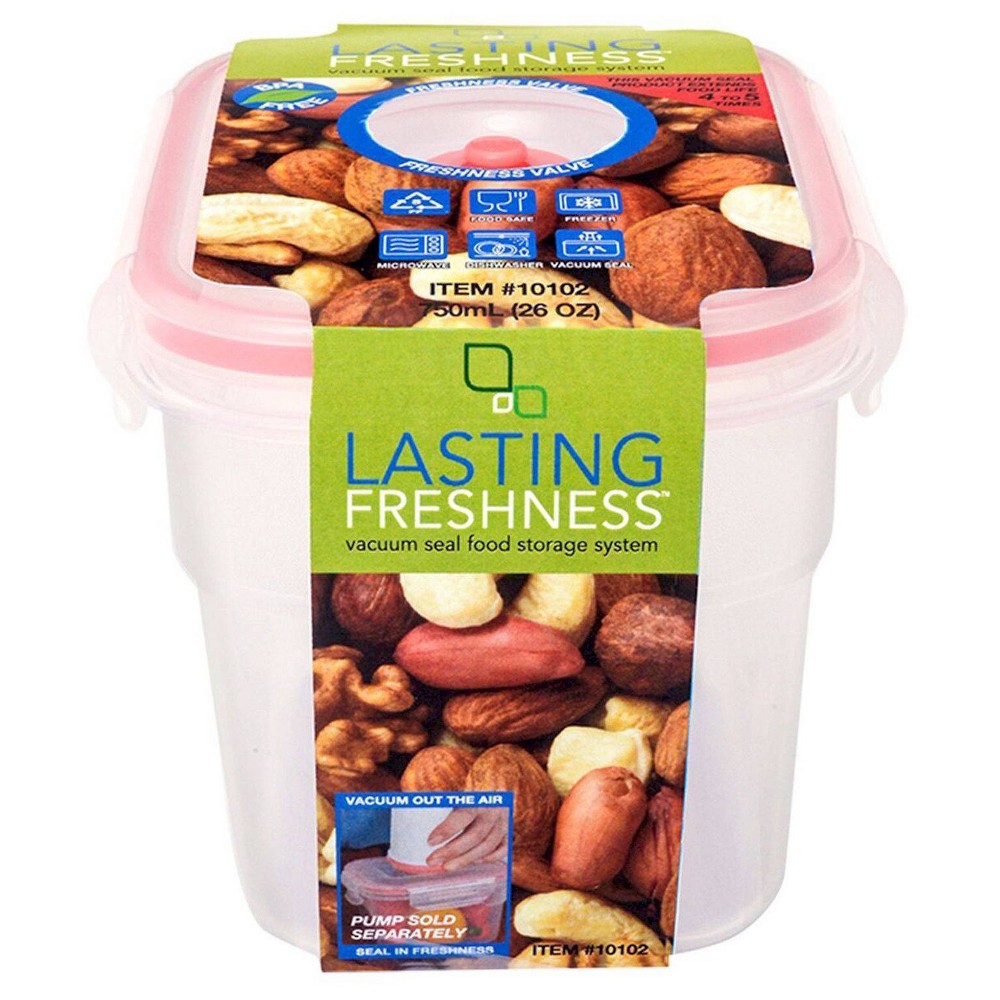 UPC 782294101020 product image for Lasting Freshness Vacuum Seal Food Storage System Rectangular 26oz | upcitemdb.com