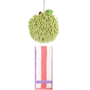 REGALWOVEN Soft Absorbent Bathroom Hand Towel Set 6" x 6"/13" x 29" 2 Packs - 1 of 4