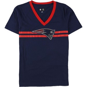 G-III Sports Womens New England Patriots Embellished T-Shirt - 1 of 2