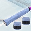 Unique Bargains Tennis Racket Grip Tape Anti-Slip Absorbent Breathable 2 Pcs - 2 of 4