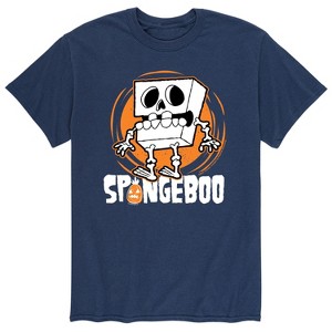 Men's - SpongeBob SquarePants - Halloween Spongeboo Short Sleeve Graphic T-Shirt - 1 of 4