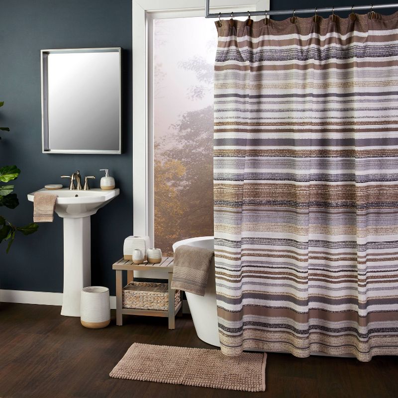 Chadwick Striped Towel Taupe - SKL Home, 5 of 6