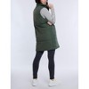 Women's Woven Full-Zip Sleeveless Quilted Puffer Vest | Motherhood Maternity - 2 of 4