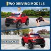 Jojoka Electric Car for Kids,Licensed RAM 12V Kids Ride On Police Car with Remote Control - 3 of 4