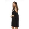 Riviera Sun Cold Shoulder Dress 21825-BLK-1X - 2 of 3