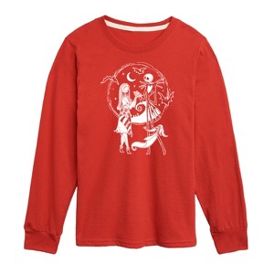 Boys' - Disney - The Nightmare Before Christmas Long Sleeve Graphic T-Shirt - 1 of 4