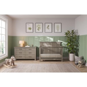 Child Craft Denman Crib and Dresser Nursery Set, 2-Piece, Includes 4-in-1  Convertible Crib and Dresser : Target