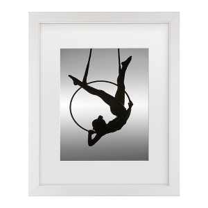 Trademark Fine Art - David Naman The Aerialist Matted Framed Art - 1 of 4