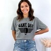 Simply Sage Market Women's Football Game Day Stripes Short Sleeve Garment Dyed Tee - 2 of 4